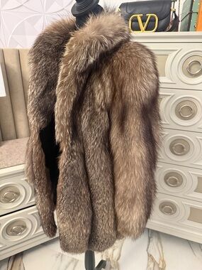 Real Fox fur coat